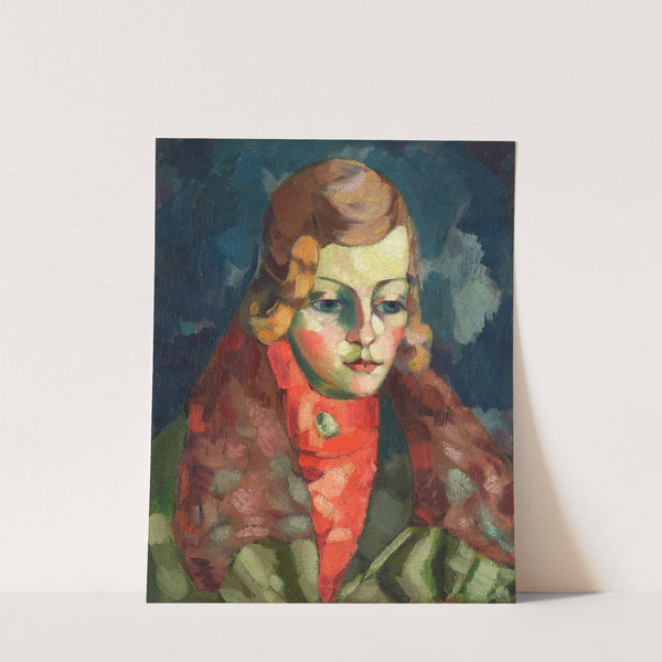 Daami portree (between 1923 and 1924) by Konrad Mägi