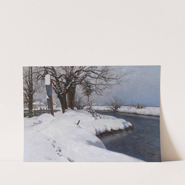 Dachauer Wintertag by Otto Strützel