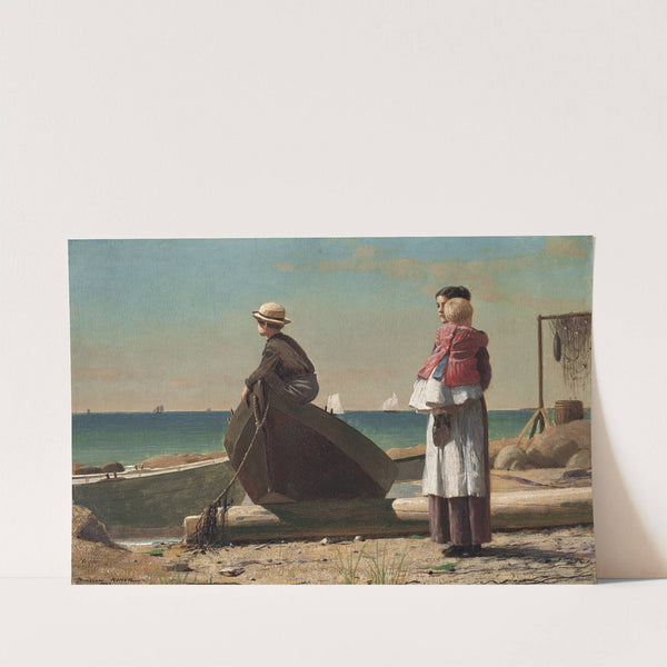 Dad's Coming! by Winslow Homer