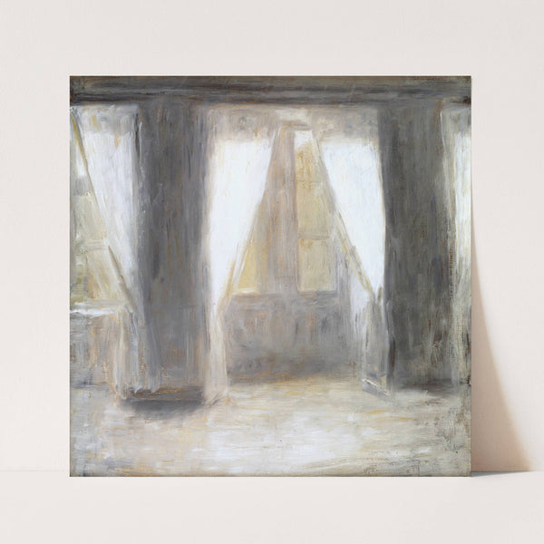 Dagligstuen på Frederiksberg Allé (1887) by Vilhelm Hammershøi