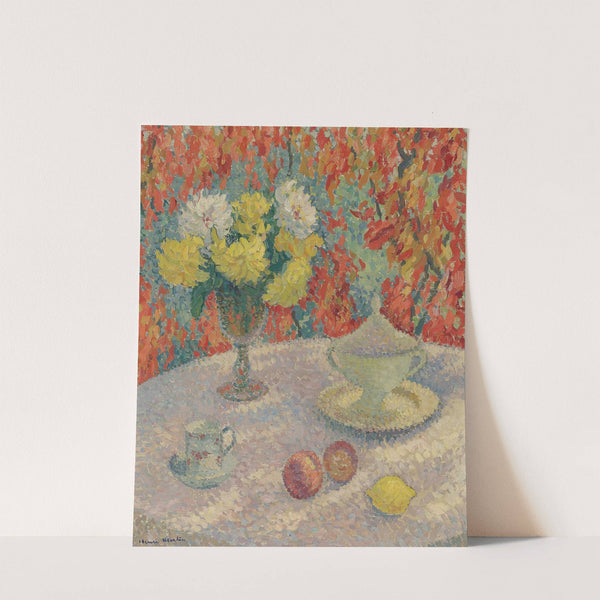 Dahlias Au Soleil (circa 1925) by Henri Martin