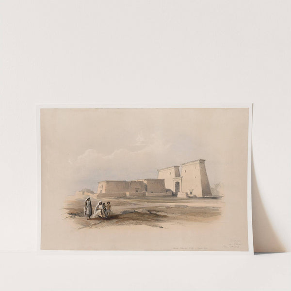 Dakke, in Nubia. Nov. 14th, 1836. (1846-1849) by David Roberts