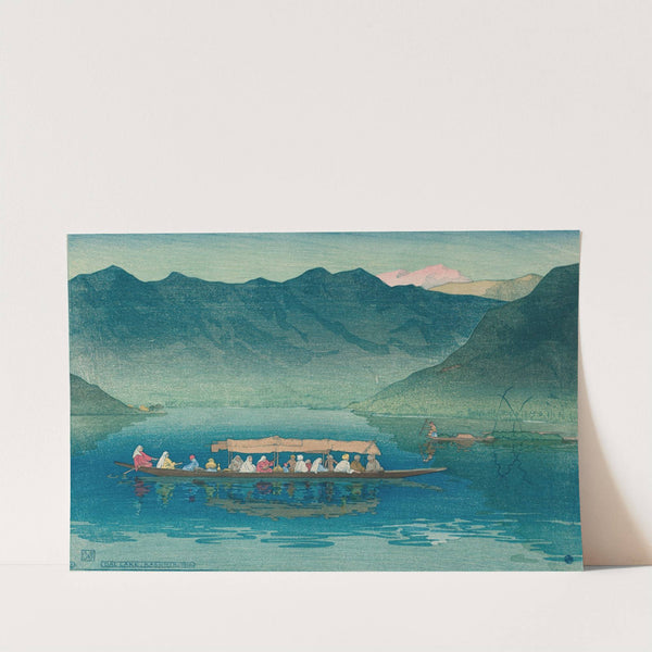 Dal Lake, Kashmir (1916) by Charles William Bartlett