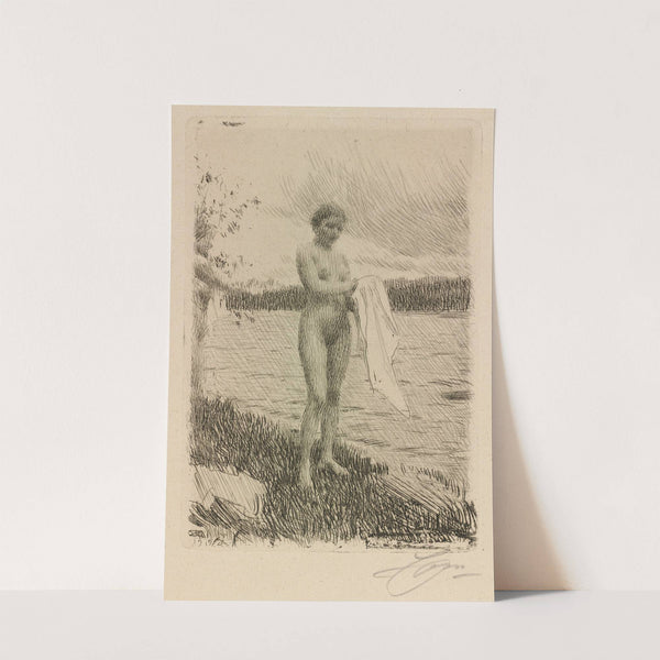 Dal River (1919) by Anders Zorn