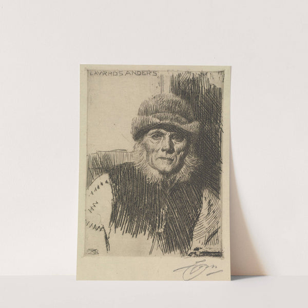 Dalecarlian Peasant (1919) by Anders Zorn