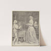 Dame am Toilettentisch mit Page und Zofe by Gerard ter Borch