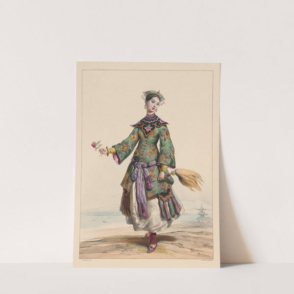 Dame chinoise (1820-1850) by Achille Devéria