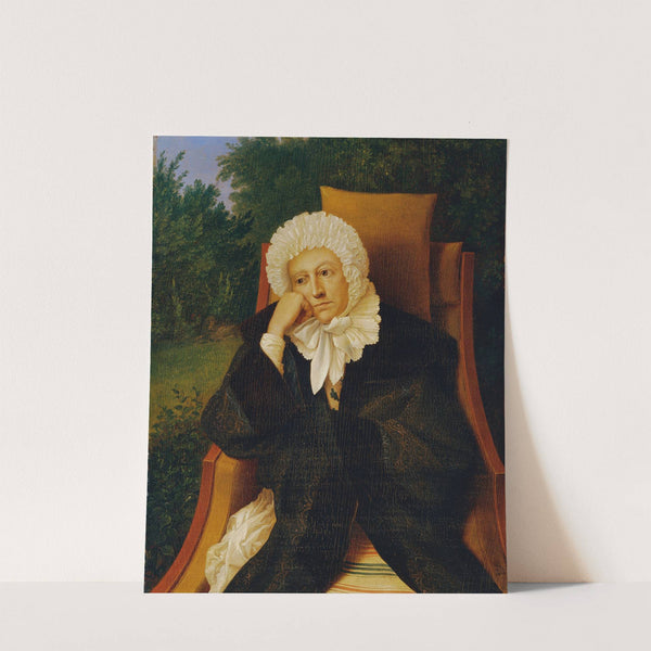 Dame im Lehnstuhl by Ludwig Ferdinand Schnorr von Carolsfeld