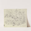 Dame und Herr am Kaffeetisch by Gustav Schraegle