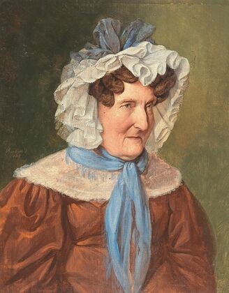 Dame with Lace Bonnet (Portrait of Frau Drexler)