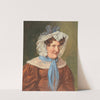 Dame with Lace Bonnet (Portrait of Frau Drexler) by Josef Danhauser