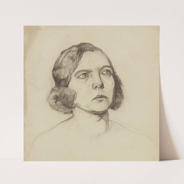 Damenbildnis by Anny Dollschein