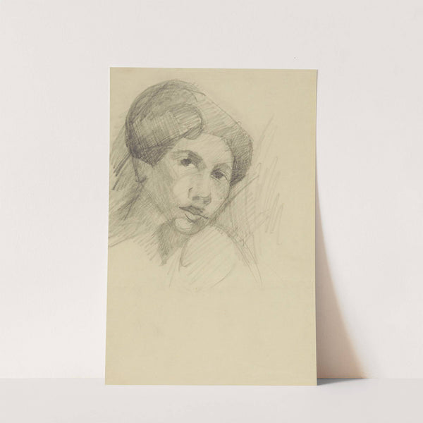 Damenbildnis by Anny Dollschein