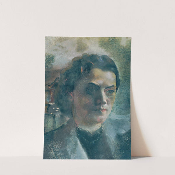 Damenbildnis (1940) by Friedl Dicker-Brandeis