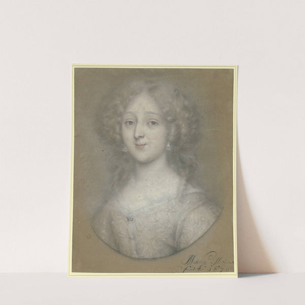 Damenbildnis im Hochoval by Matthäus Merian the younger