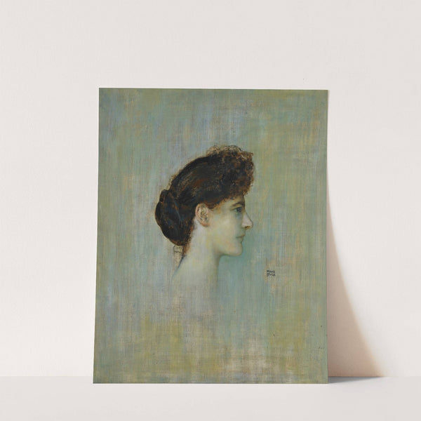 Damenbildnis (Portrait of a Lady) by Franz von Stuck