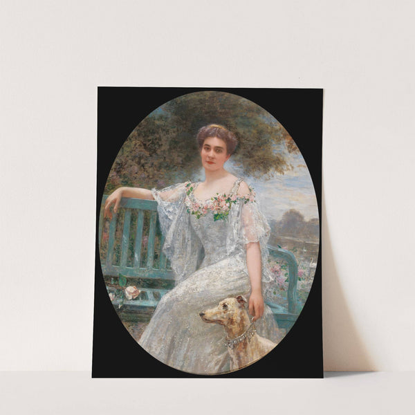 Damenportrait by Henri Gervex