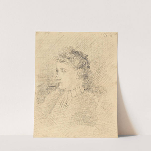 Damenporträt by Egon Schiele