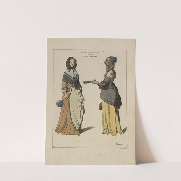 Dames Anglaises 1644. Oeuvre de Hollar. by Raphaël Jacquemin