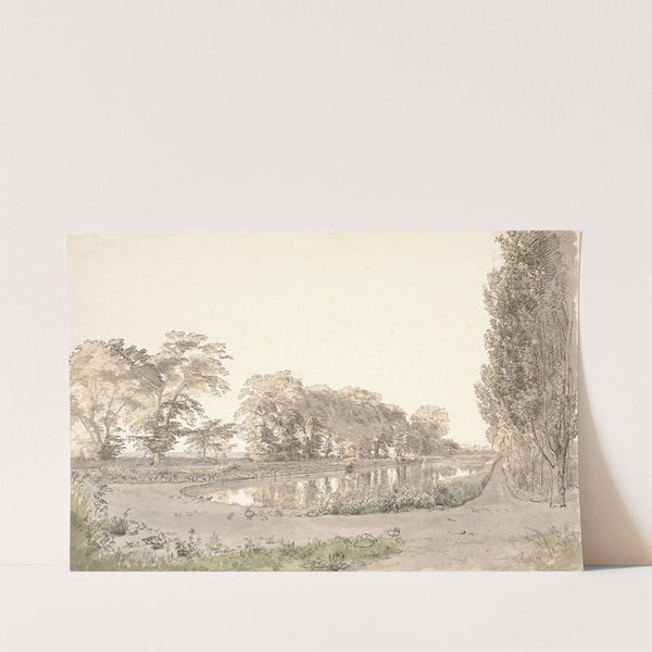 Dammen ved Vogneserup by P. C. Skovgaard