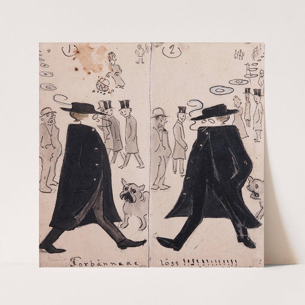 Damn Lice! (1902) by Ivar Arosenius