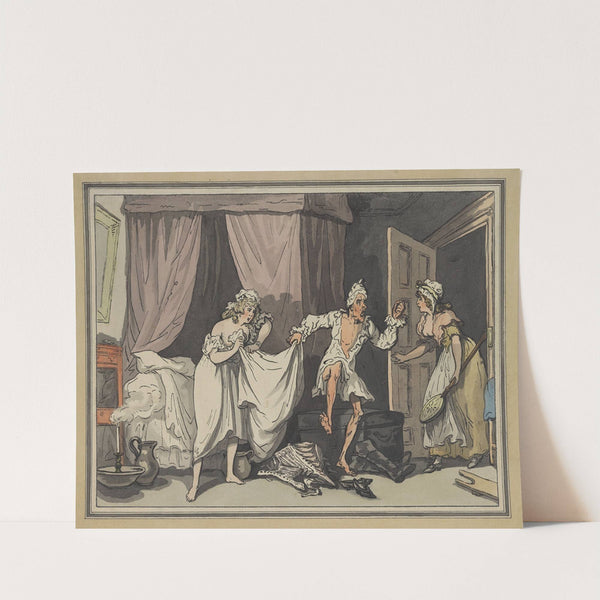 Damp sheets by Thomas Rowlandson