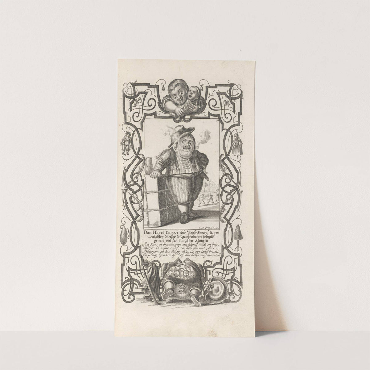Dan Hagel, Pl. 16 (1710-1719) by Elias Baeck