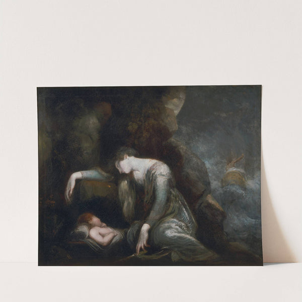 Danaë and Perseus on Seriphos by Henry Fuseli