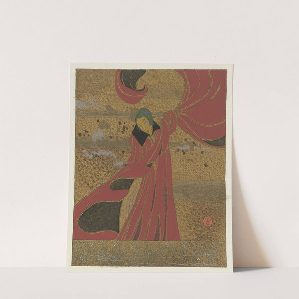 Danaé ; Cape du soir de Paul Poiret (1914) by Charles Martin