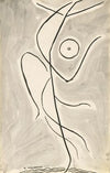 Dance Abstraction; Isadora Duncan (or ‘Rhythmic Line’)