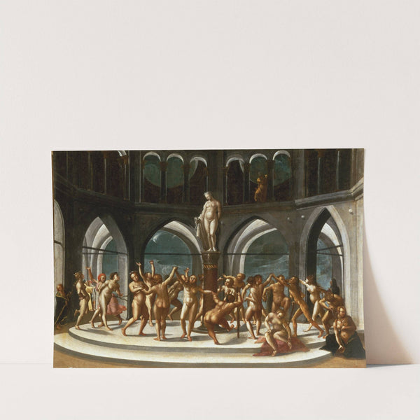 Dance around the Statue of Venus (1570 – 1580) by Hans Bock the Elder