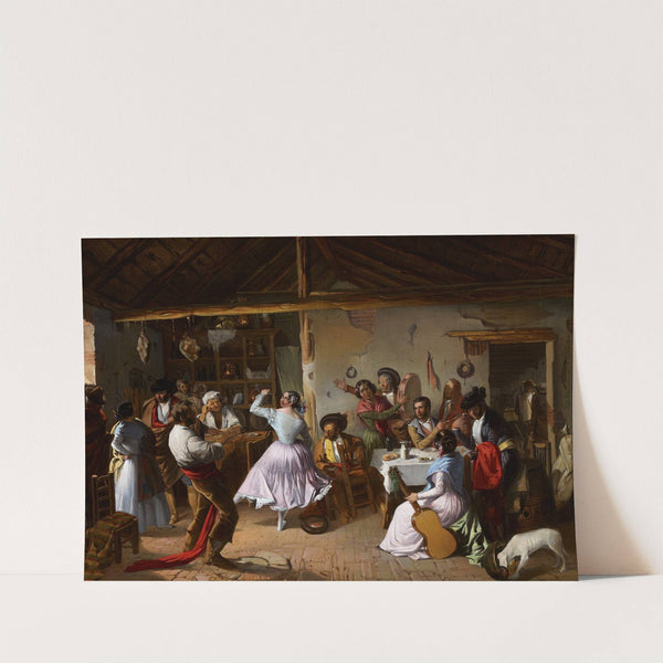 Dance at a Country Inn by Rafael Benjumea