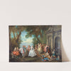 Dance before a Fountain by Nicolas Lancret