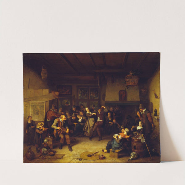 Dance in a Cottage by Richard Brakenburgh