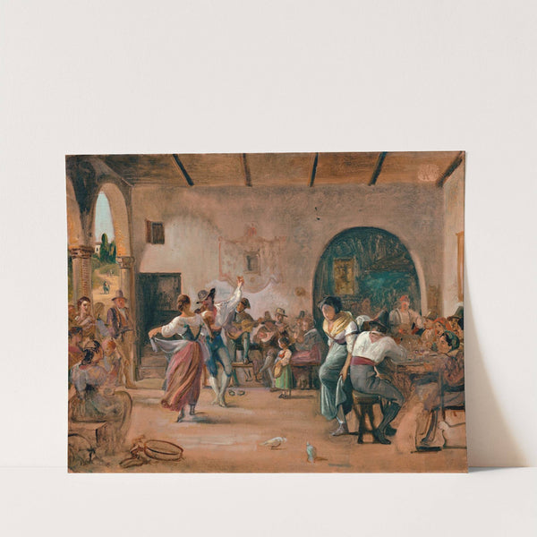 Dance in an Osteria by Wilhelm Marstrand