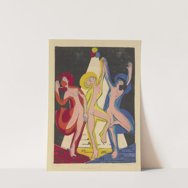 Dance of Colours (1933) by Ernst Ludwig Kirchner
