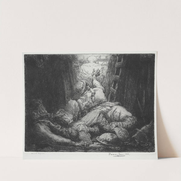 Dance of Death; Death Refuses (1919) by Percy John Delf Smith