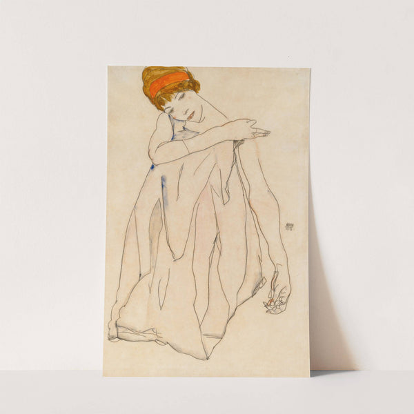 Dancer (Die Tänzerin) (1913) by Egon Schiele