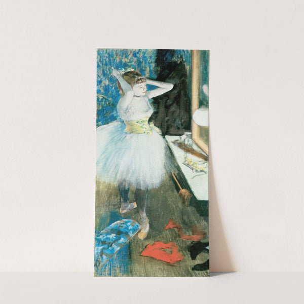 Dancer in Her Dressing Room (1874-1884) by Edgar Degas