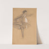 Dancer on pointe (ca. 1878) by Edgar Degas