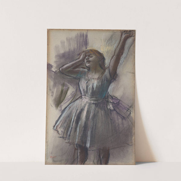 Dancer Stretching (c. 1882–85) by Edgar Degas