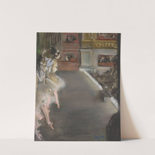 Dancers At The Old Opera House (c. 1877) by Edgar Degas