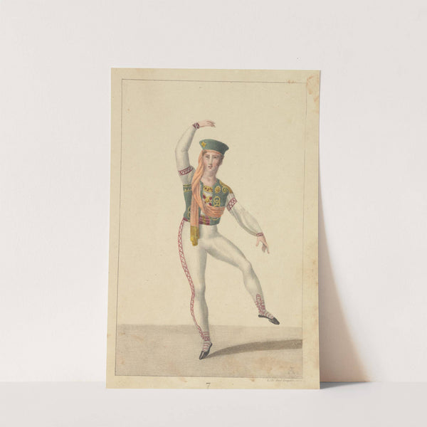 Dancers in Croatian costume (1820-1829) by Auguste Garneray