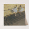 Dancers Practicing at the Barre (1877) by Edgar Degas