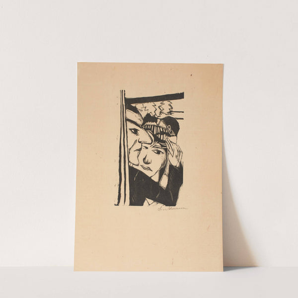 Dancing Couple (1922) by Max Beckmann