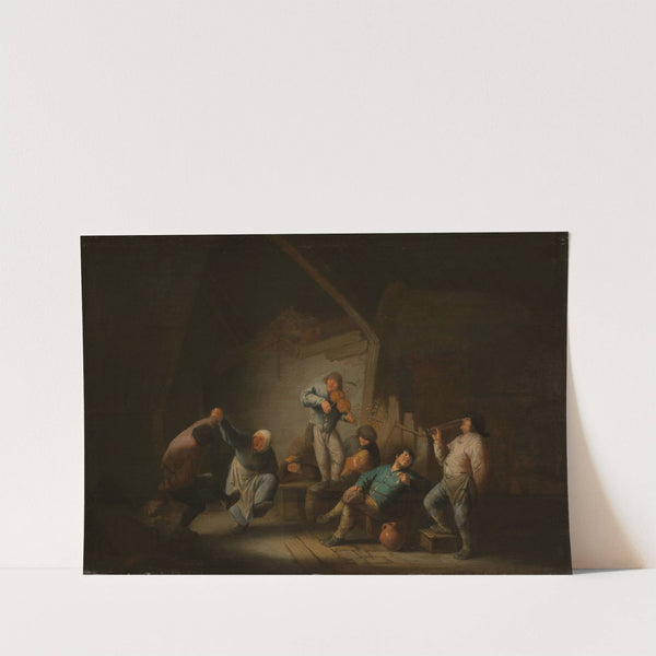 Dancing Couple (c. 1635) by Adriaen van Ostade