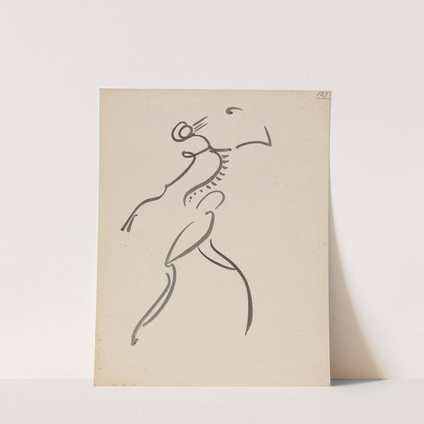 Dancing Figure, in Profile by Henri Gaudier-Brzeska