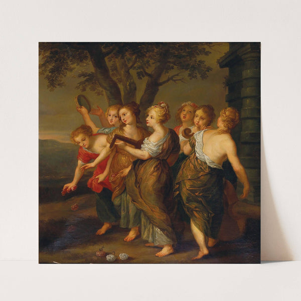 Dancing Graces by Flemish School