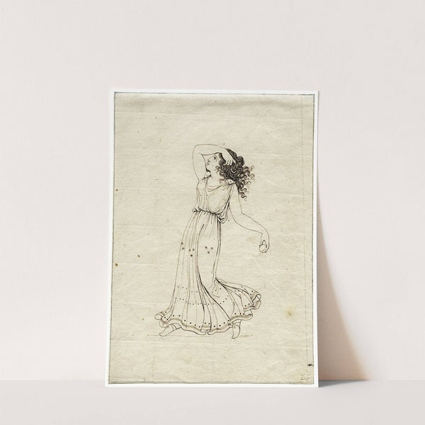 Dancing maenad (after a Greek vase) by David Humbert de Superville