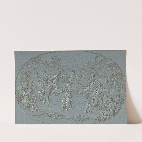 Dancing Nymphs in a Glade by Circle of Bernard Picart